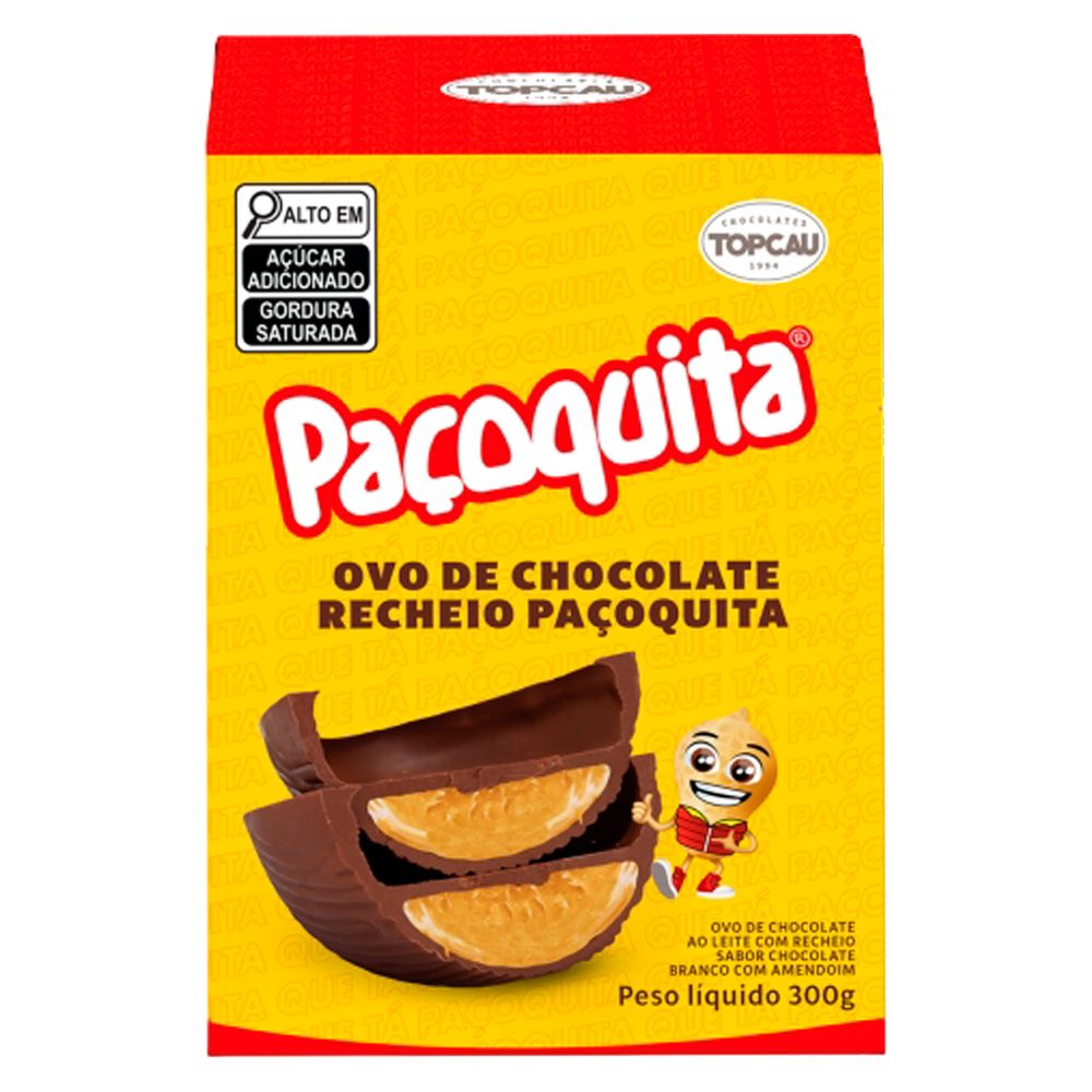 Ovo de Pascoa Pacoquita 300g - Top Cau-2-